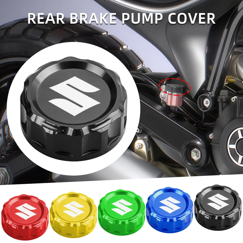 Аксессуары для мотоциклов SUZUKI RM80 RM85 RM125 RM250 1986-2019 крышки резервуара тормозной жидкости и крышки наполнителя масла заглушки двигателя