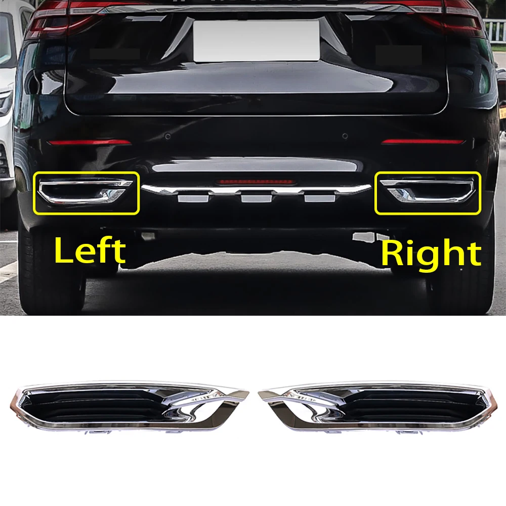 

Декоративная накладка на задний бампер для Great Wall Haval F7