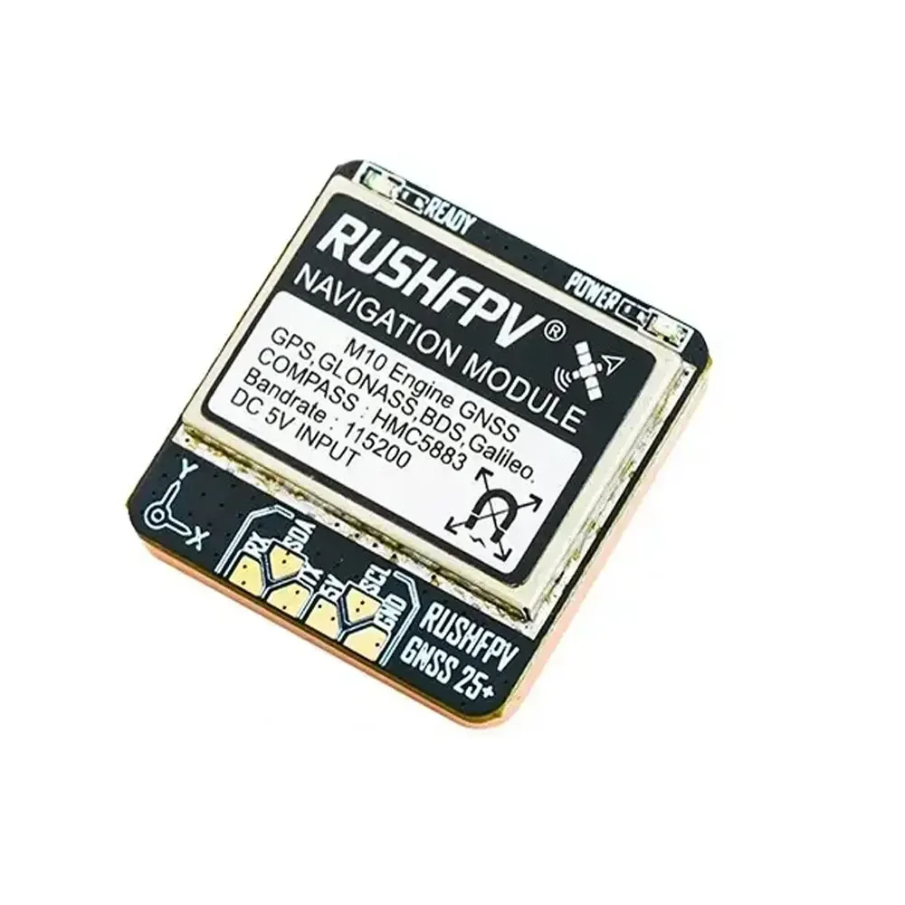 GPS-модуль RushFPV GNSS Pro uBlox M10 + компас GPS-модуль RushFPV GNSS Pro uBlox M10 + компас