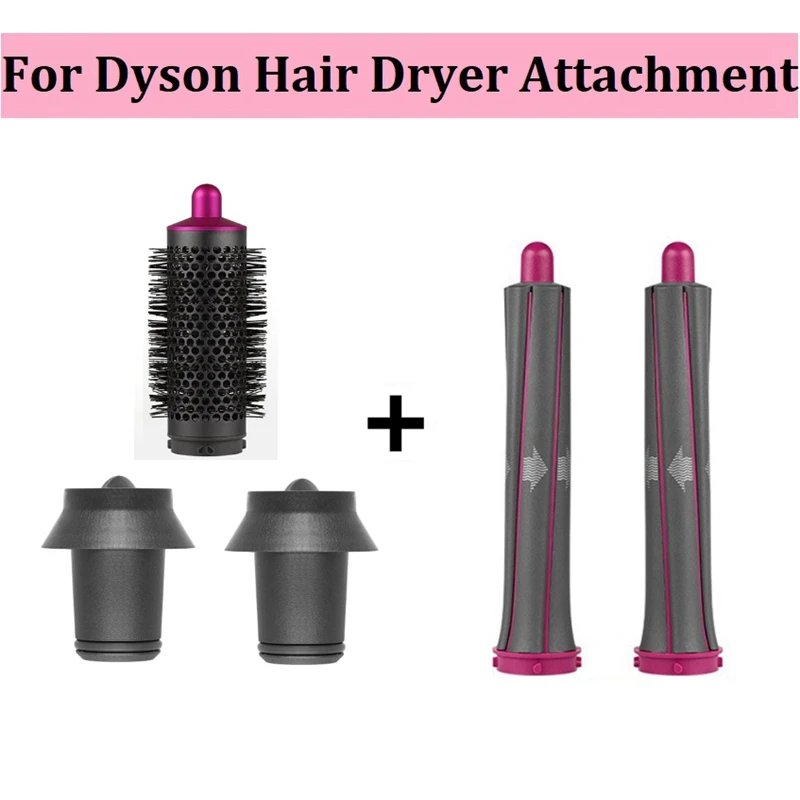 

For Dyson Supersonic Hair Dryer Curling Attachment Cylinder Comb Magic Adapters Air Styler Attachment Hair Tool