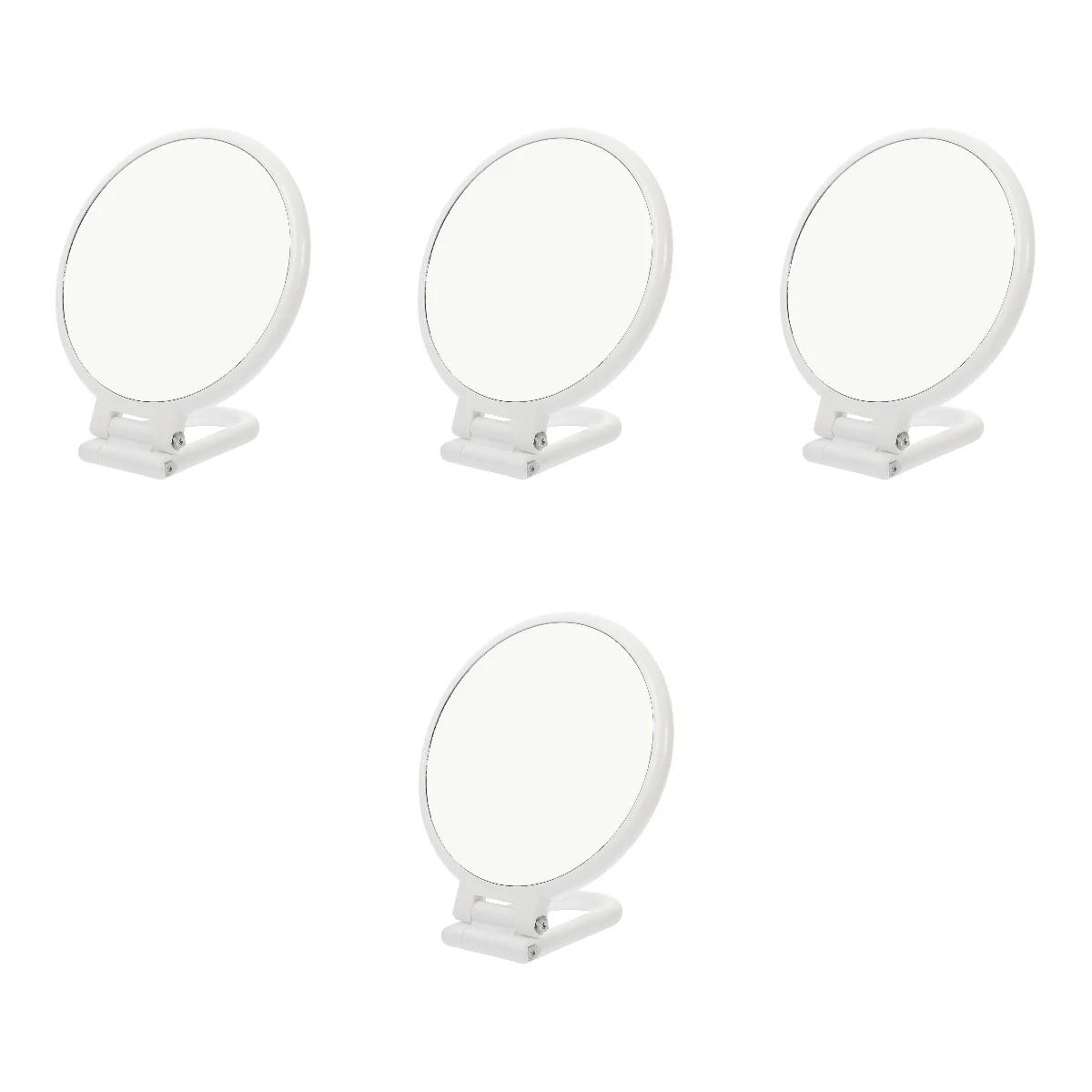 

4pcs Handheld Mirror Vanity Makeup Mirror Desktop Mirror Magnifying Mirror