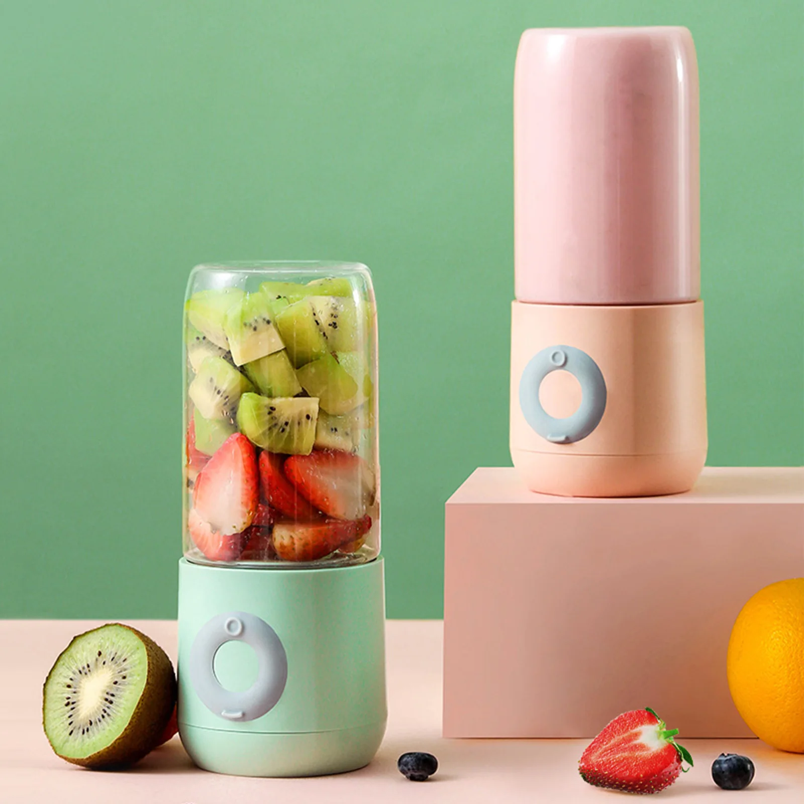 Portable Juicer Cup Juicer Fruit Juice Cup 6 Blades Automati