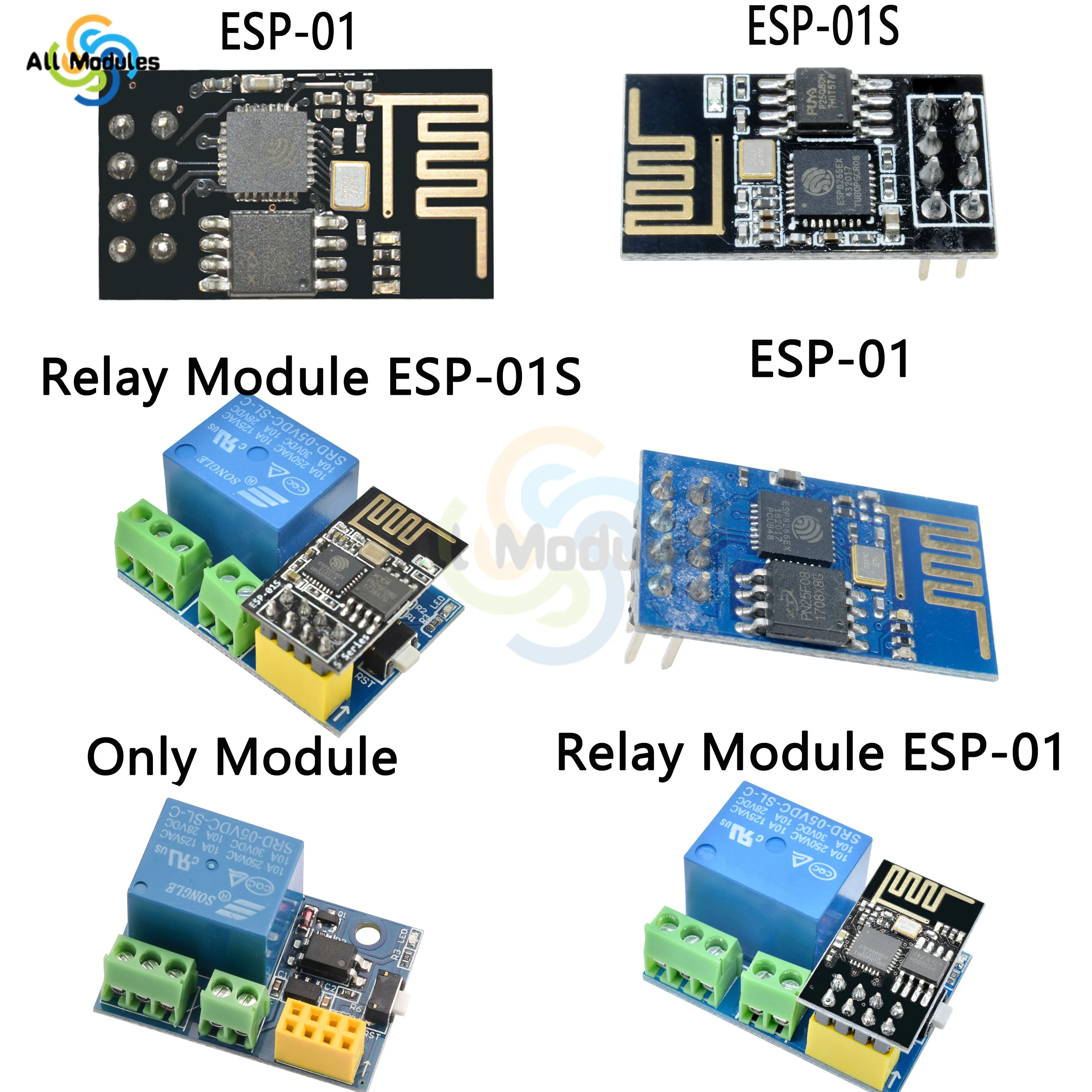 Релейный модуль ESP8266 с Wi-Fi 5 В Φ/01S дистанционное управление умным домом