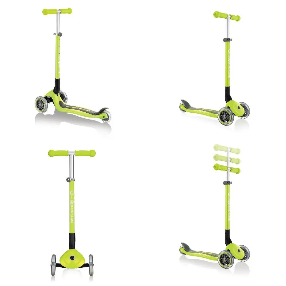 

Perfect for Any Age Portable & Foldable Primo Lime Green Scooter - Enjoy Effortless Mobility & Fun!