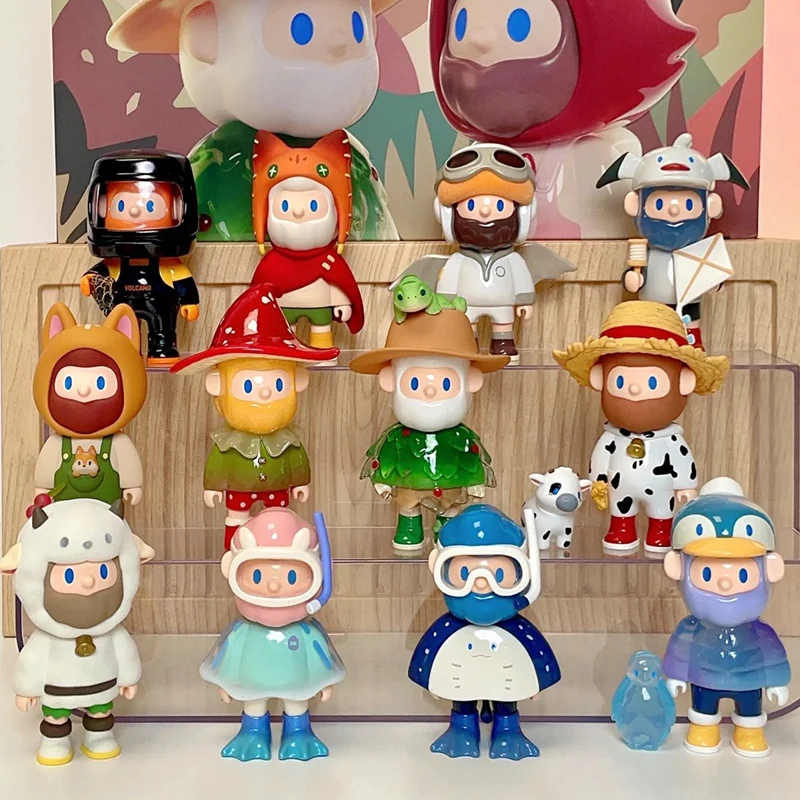 Новинка фермер Боб глухая коробка встречается в дикой серии Угадай сумку Bob9