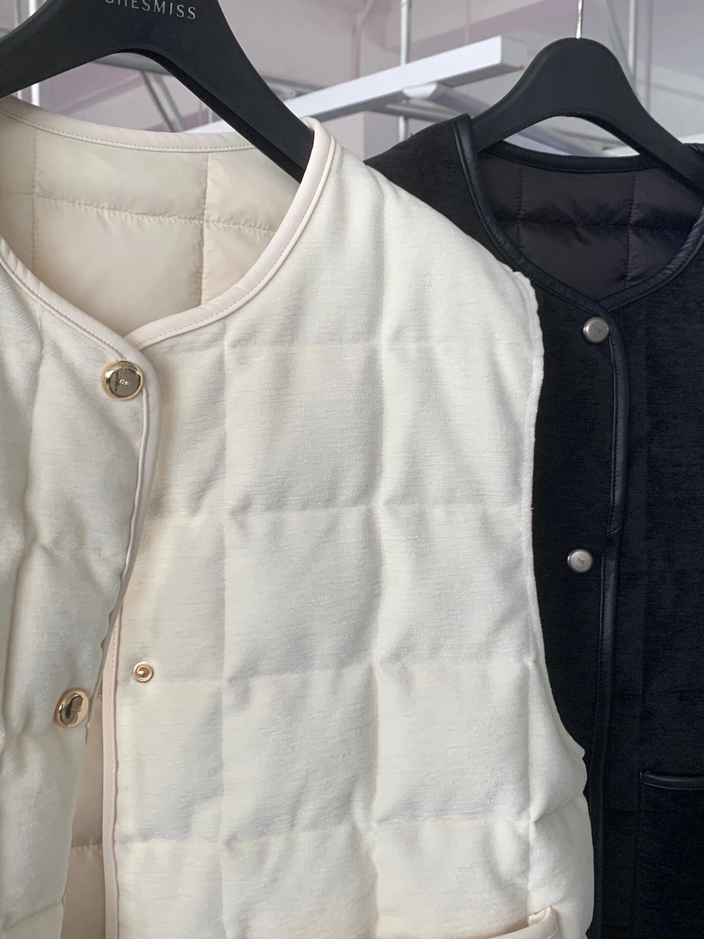 Кашемер * 24 осенний жилет на кнопках корейский заказ зимний хлопковый легкий