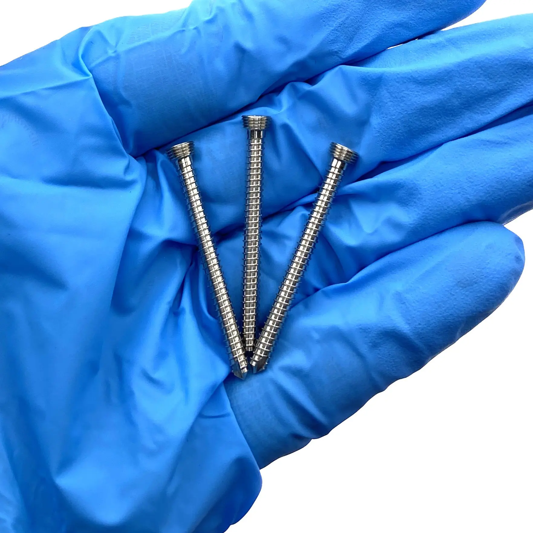Фото 5 штук, 1,5 мм, самонарезающие винты из нержавеющей стали с фиксатором AO, интерфейс T4 (форма цветка сливы), инструмент для костной пластики у животных (TPLO), LCP №2