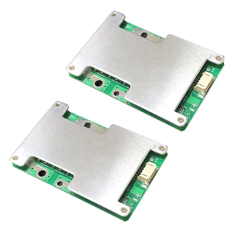 

2X 4S 12V 100A BMS Lithium Battery Charger Protection Board With Power Battery Balance Enhance PCB Protection Board