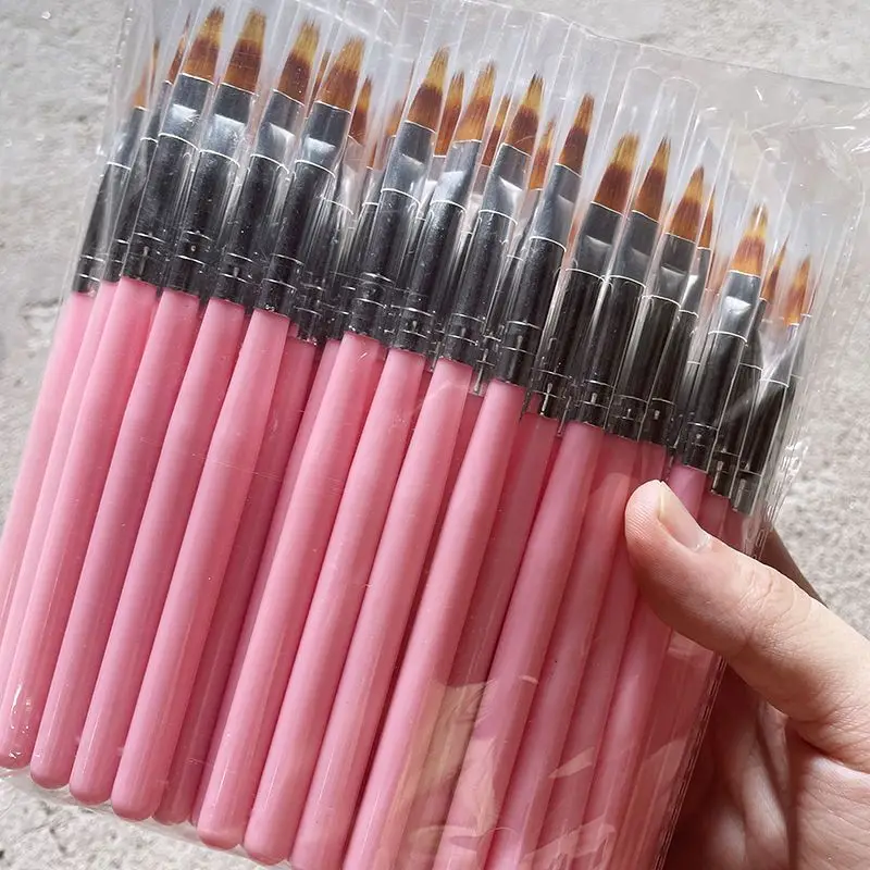 8 шт. розовые лепестки для дизайна ногтей ручка рисования Инструменты