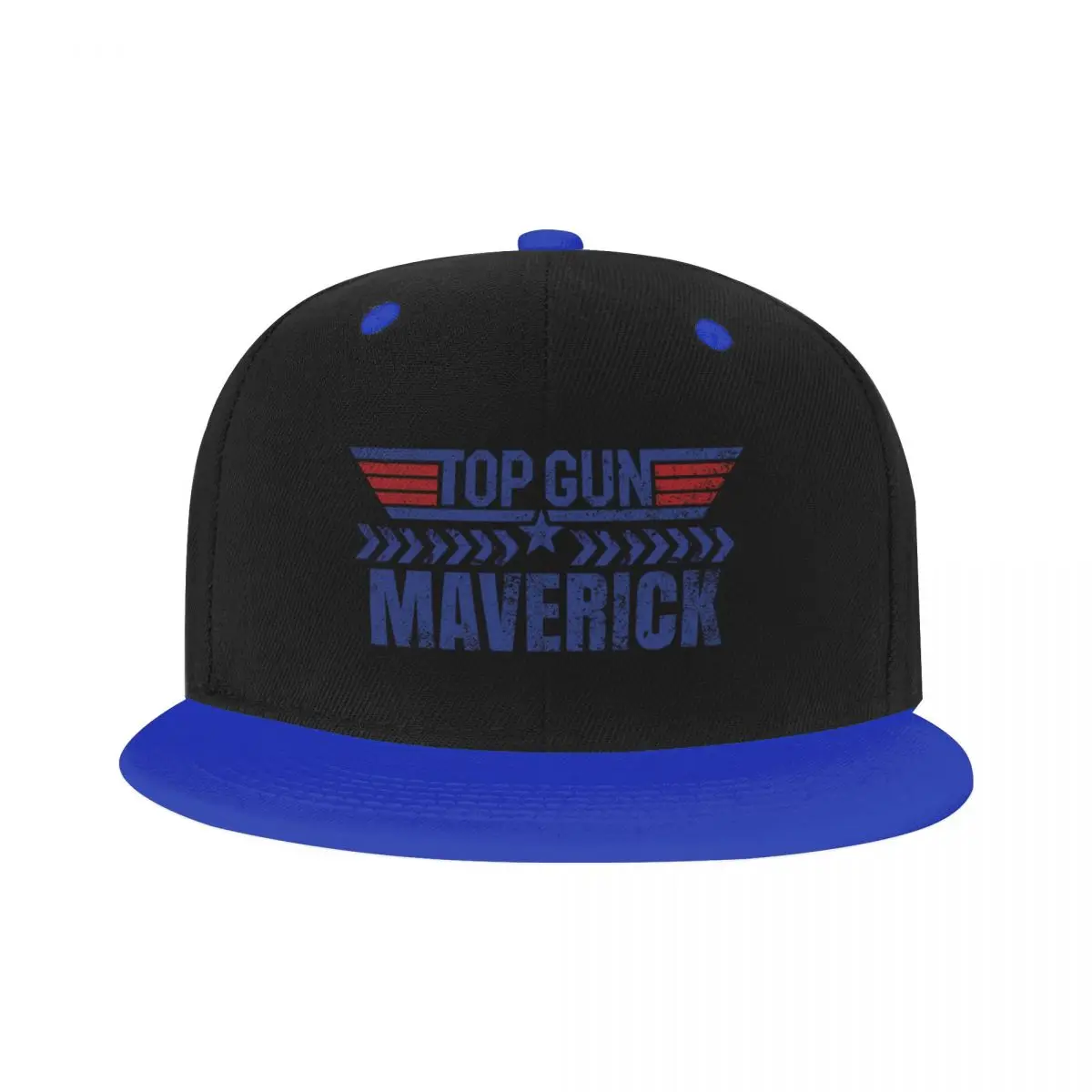 

Бейсболка в стиле панк Maverick Top Gun, хип-хоп, летняя кепка с плоским верхом для скейтборда и фильмов, Снэпбэк Кепка для папы