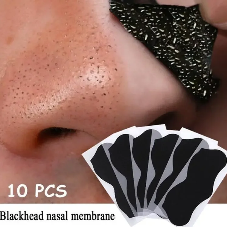 

Charcoal Blackhead Remover Mask Black Dots Spots Acne Treatment Mask Nose Sticker Cleaner Nose Pore Deep Clean Strip