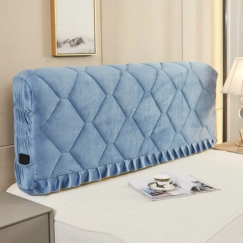 

Мягкий бархатный чехол для кровати mtuove белый