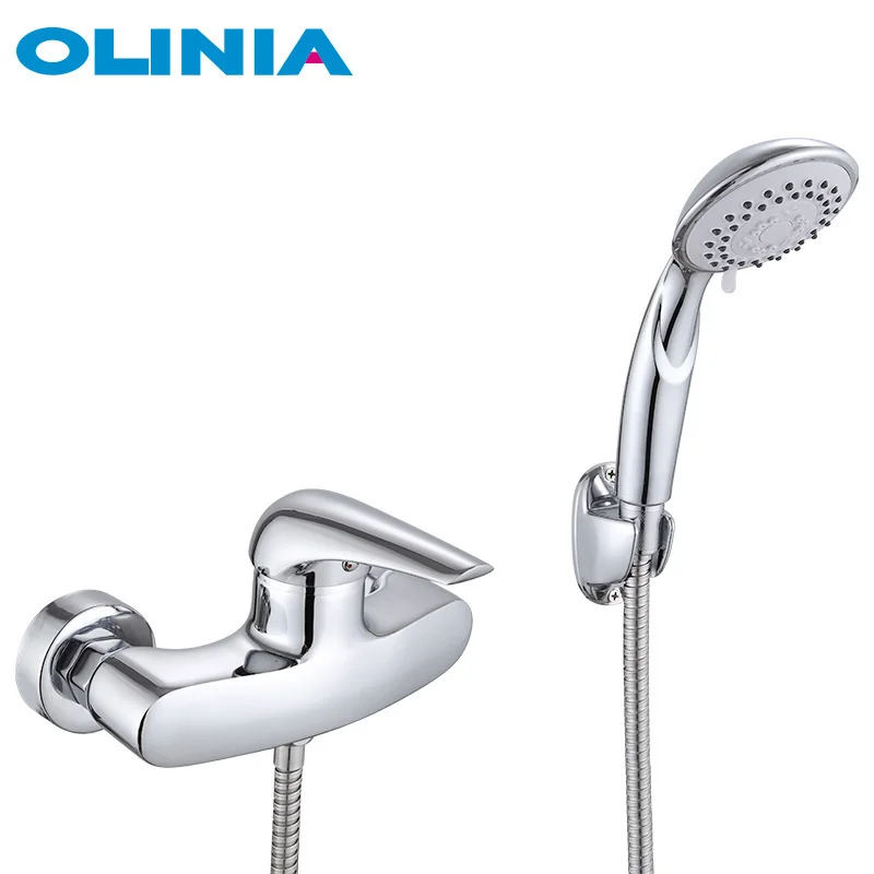 

OLINIA смеситель для ванны, смеситель для раковины с цинковым золотником, кран для ванной без крана многофункциональная лейка для душа душевые...