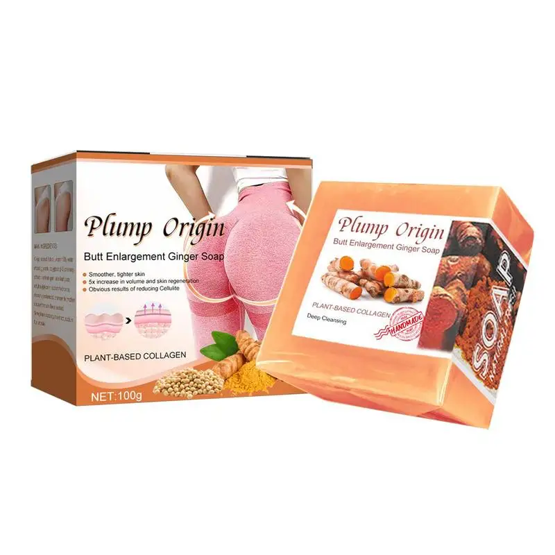 

Ginger Butt Lifting Soap Body Sculpting Cleansing Moisturizing Soap Easy To Use Lifting And Firming Soap For Peach Buttocks