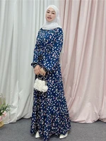 kaftan abaya dubai turkey arabic muslim long modest dress islamic clothing abayas for women robe longue femme musulmane vestido