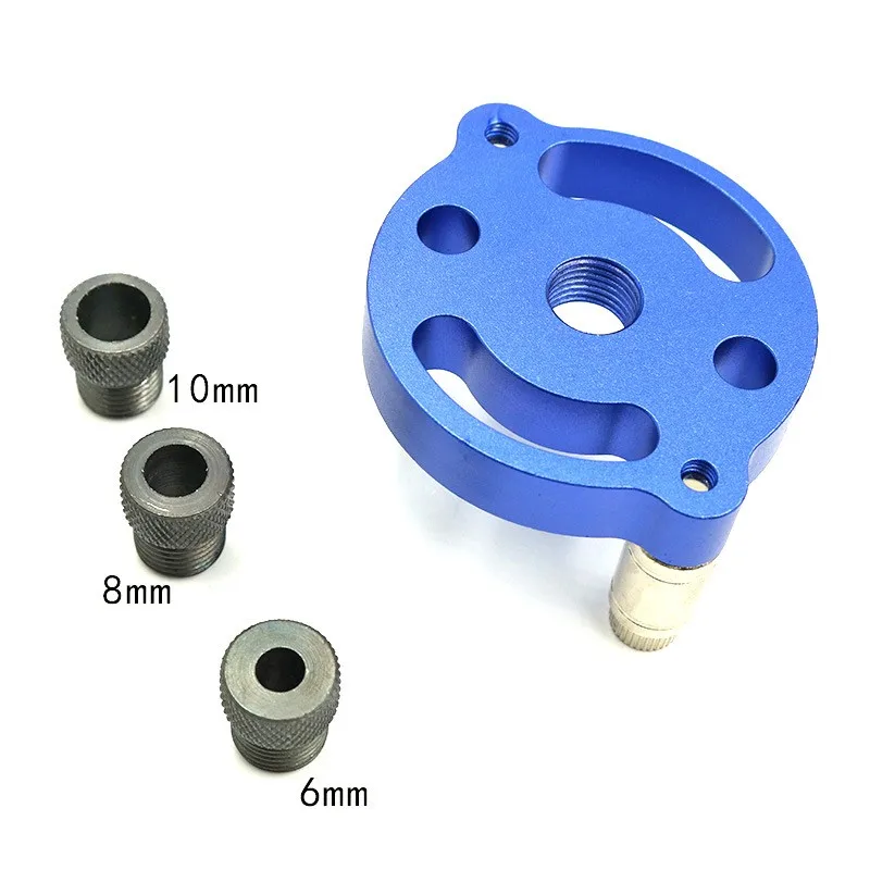 

Positioning Drill Locator Pull Punch Sleeve Tool Woodworking 80*80*55mm