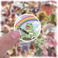103050pcs cartoon cute muppets frog stickers for kids toys luggage laptop ipad skateboard phone guitar sticker wholesale