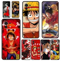 one piece luffy anime phone case for xiaomi poco x3 nfc f3 m3 m4 mi note 12 10 11 ultra 11t pro 10t lite 5g 9t 11i 11x cover