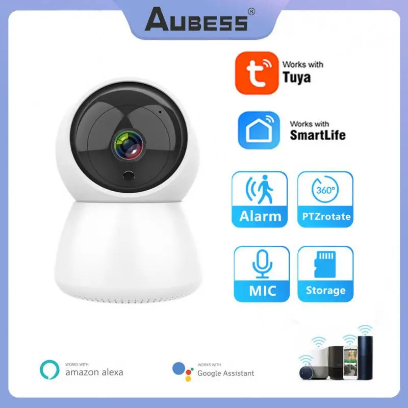 

Tuya Smart Life Security 2MP 3MP IP Camera 355° Home Security Indoor Camera Surveillance Wireless WiFi Camera Baby Monitor