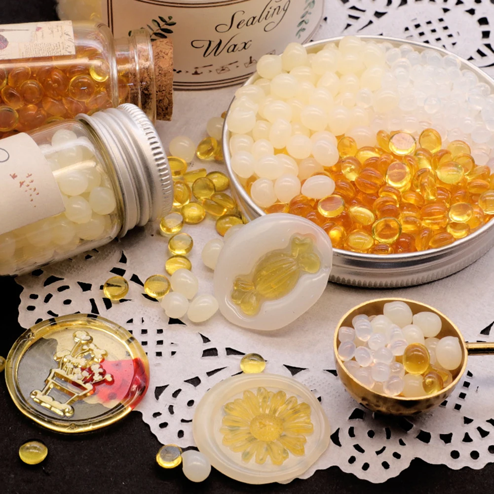 Прозрачные восковые бусины жемчужный герметичный лак для рыбьего хвоста воск