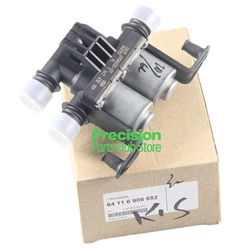 Фото OEM 64116906652 Регулирующий клапан нагревателя для BMW 5 6 7 серии E60 E61 E63 E64 E65 E66 E67 Электромагнитный клапан водяного охлаждения 0301939 №1