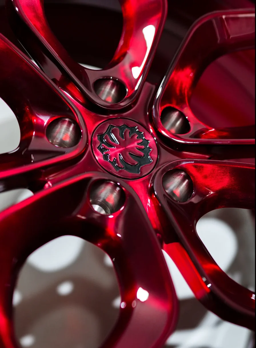 Фото Кованые хромированные диски Deep Dish Polish Chrome 18 19 20 21 22 дюйма для Mustang/BMW JJ1592 №5