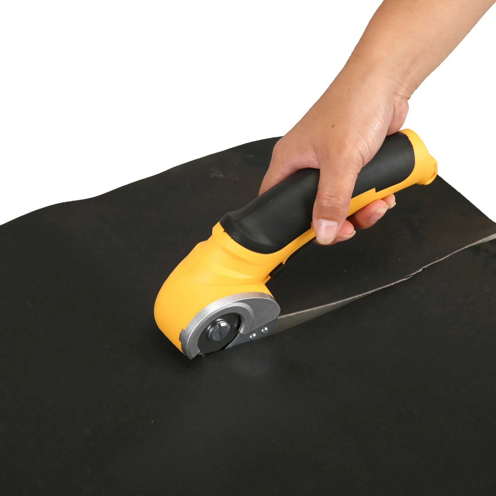Electric Scissors Cordless Rechargeable Electric Cutter Shear For Cardboard Leather Cloth Plastic Mat Carpet With Sharpening