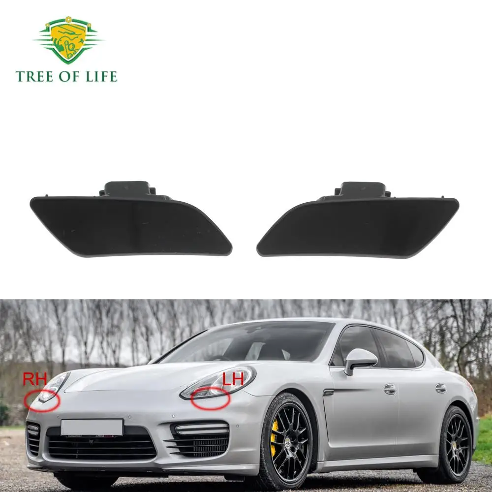 

Неокрашенная Крышка для переднего бампера фары Porsche Panamera 2014 2015 2016