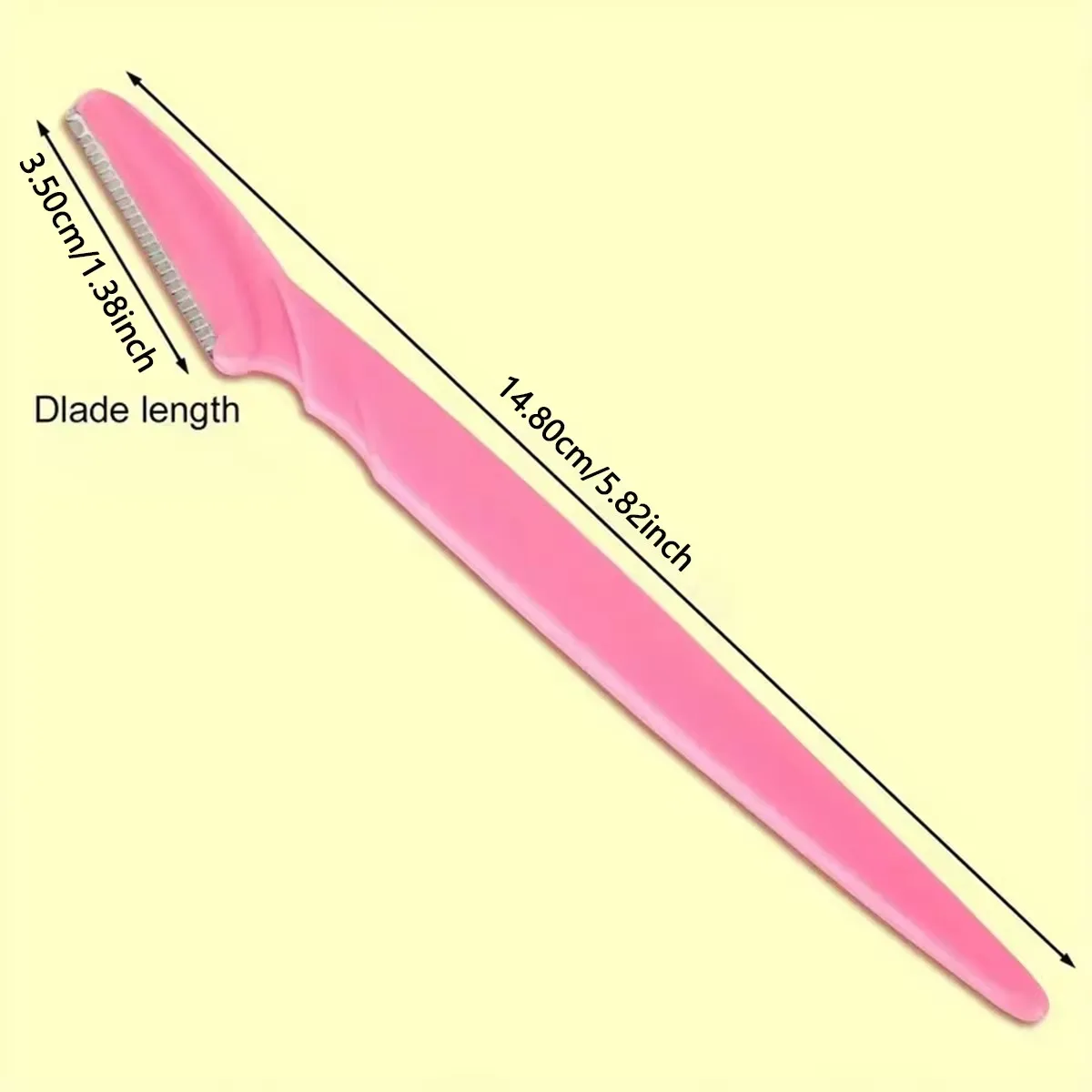 Navalha de sobrancelha для женщин многоцелевые инструменты лица с лиственными листьями