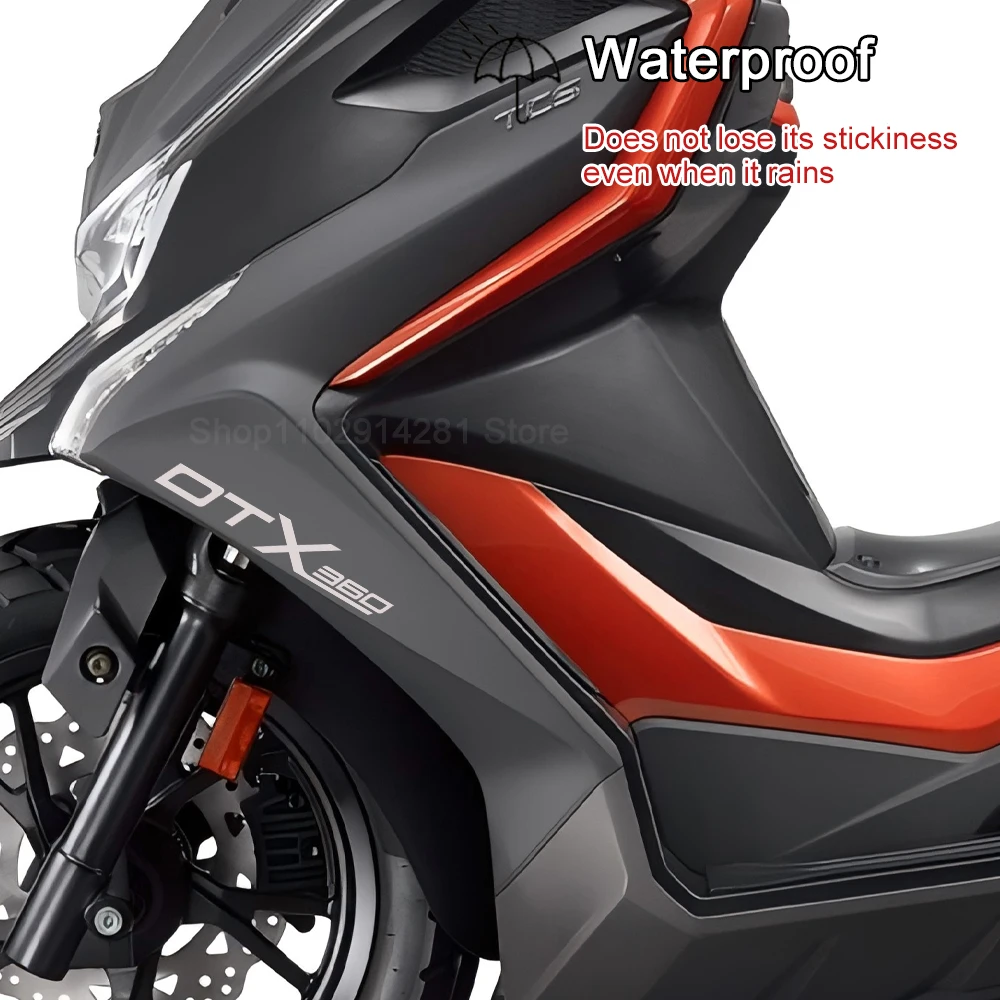 Фото Для KYMCO DTX 360 наклейки DTX 360 Accesorios мотоцикл водонепроницаемая наклейка наклейка №4