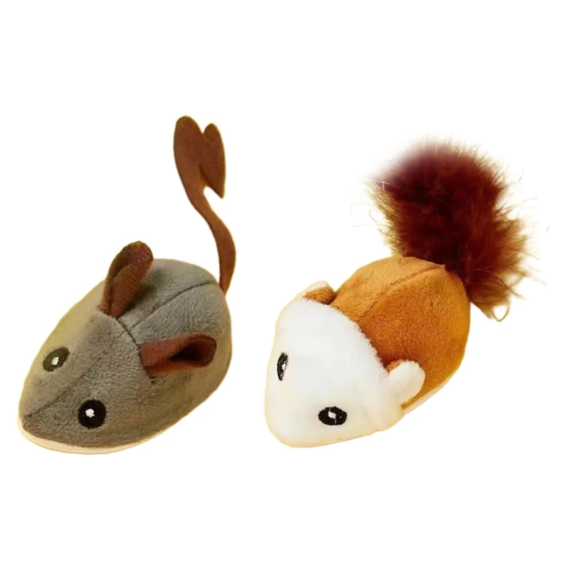 

Электронная мышь, игрушка, движущаяся мышь, электрическая животная котенок, Интерактивная игрушка, Прямая поставка