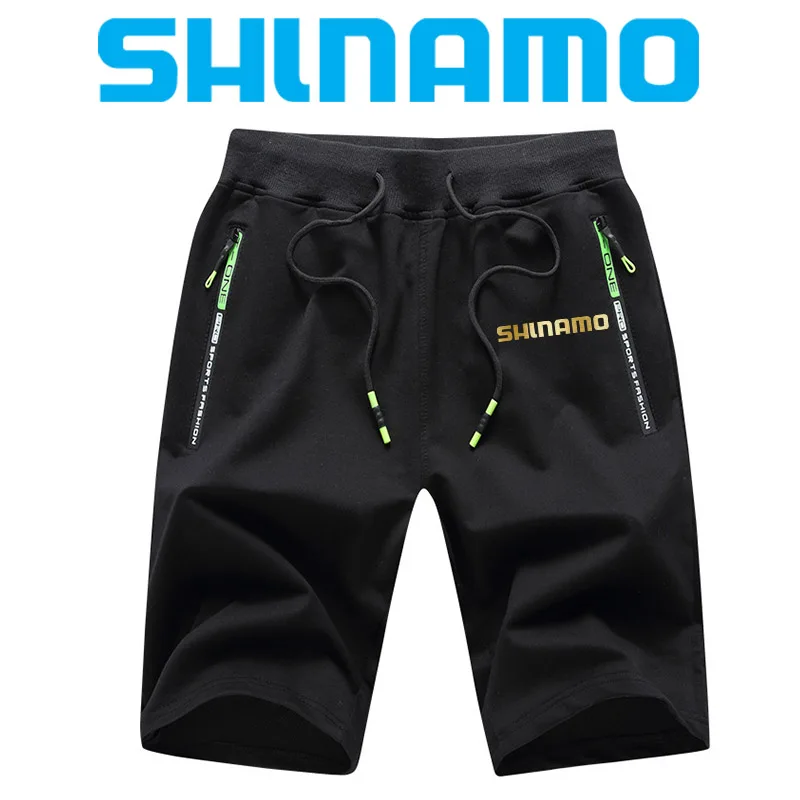 

2023 Summer New Men's Knitted Capris Cotton Shorts Mountaineering Sports Leisure Pants Outdoor Beach Fishing Breathable Shorts