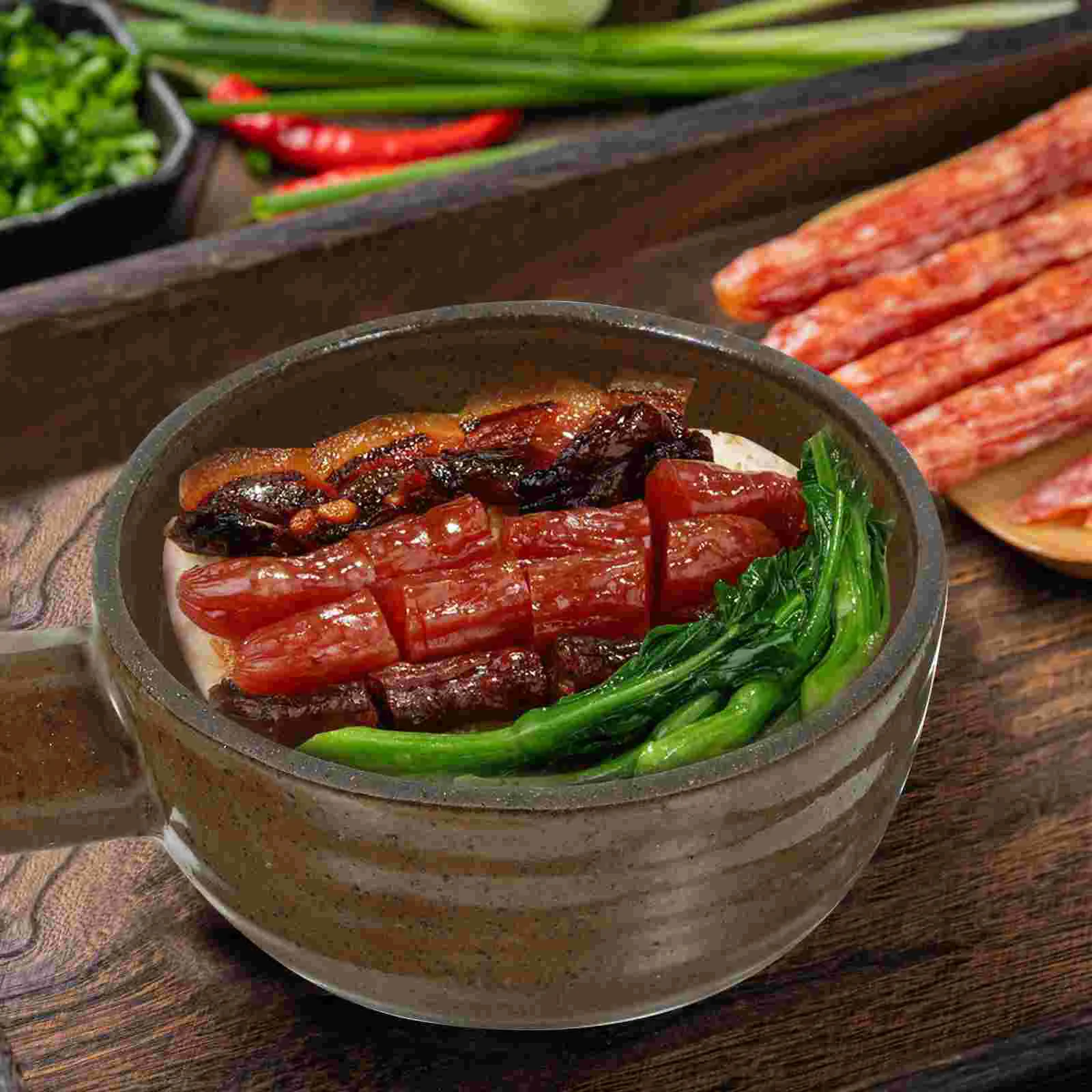 Кастрюля для запеканки кастрюля супа рисовой глины бытовая микроволновые печи