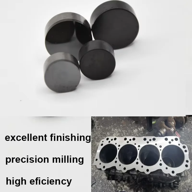 Твердые вставки CBN головка блока цилиндров фрезы 1/2 дюйма 3/8 RNMN 0904 1207 токарная