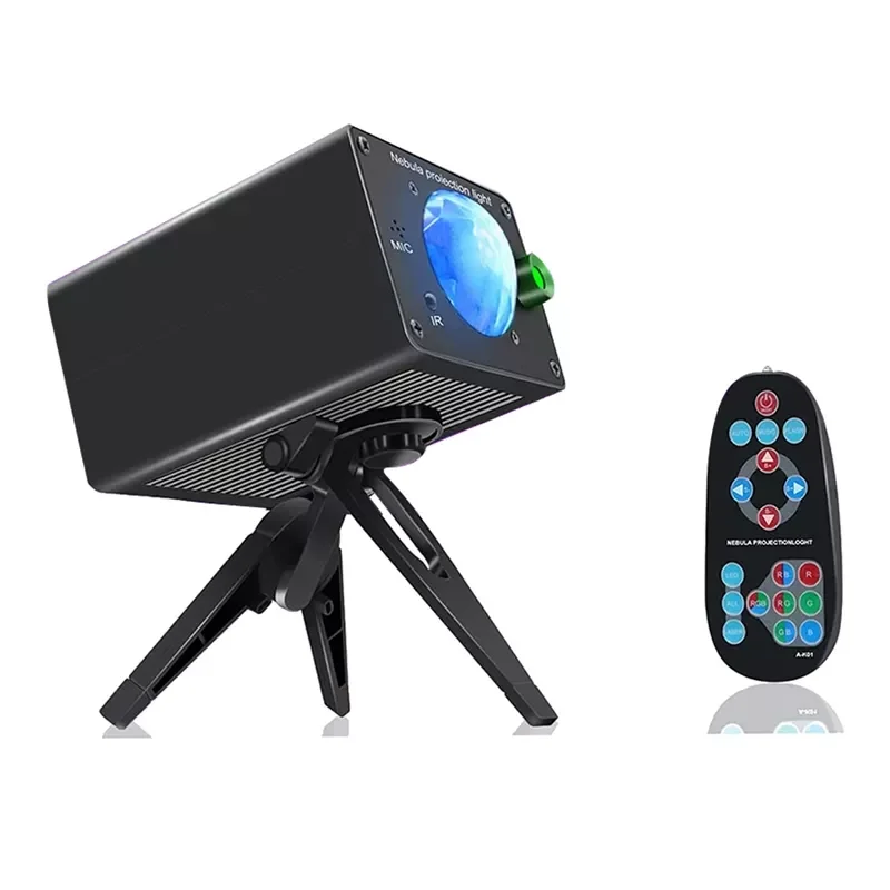 

Top Deals Aurora Starry Galaxy Projector Night Light Child Music Player Star Night Light Romantic Projection Lamp