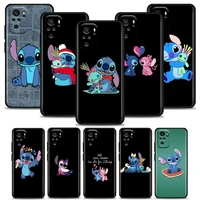super cute stitch phone case for redmi 6 6a 7 7a 8 8a 9 9a 9c 9t 10 10c k40 k40s k50 pro plus gaming silicone case