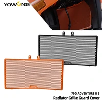 for 790 adventure adv 790adventure r s 2019 2020 motorcycle accessories cnc aluminum radiator grille guard cover protector