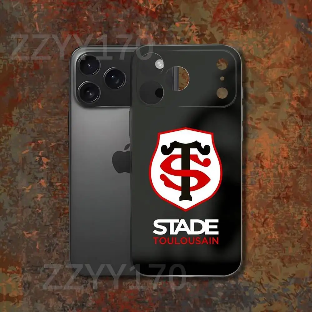 Фото Французский чехол для телефона Stade-Toulousain Rugby для iPhone 17,16,15,14,13,12, X, XS, Pro, Max, Plus, E, Air, Mini с Magsafe Magnetic Frosted №3