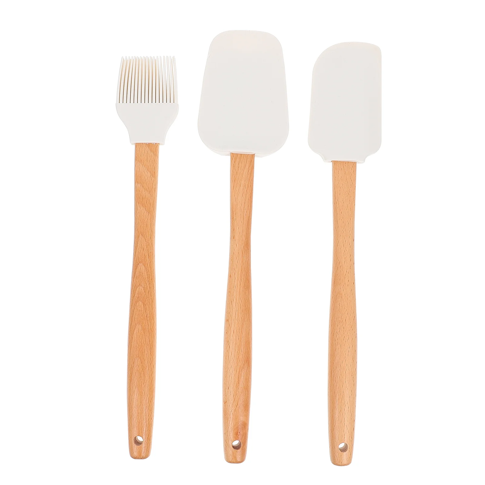 

Spatula Silicone Brush Spatulas Baking Pastry Kitchen Scraper Cooking Basting Scrapers Utensil Cake Butter Stick Non Grill Spoon
