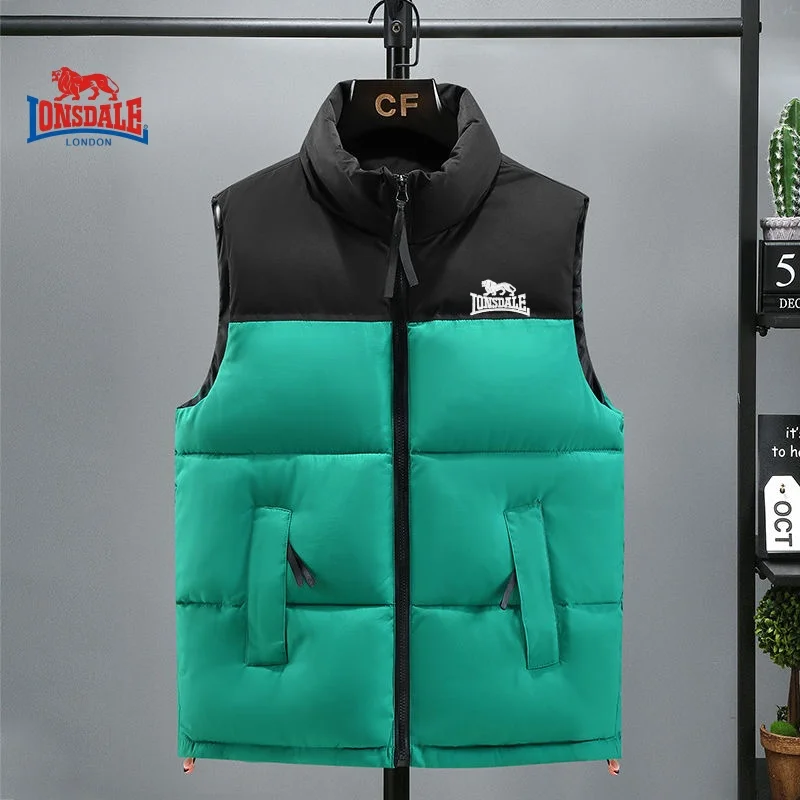 Мужской теплый жилет с вышивкой на осень и зиму новая роскошная модная