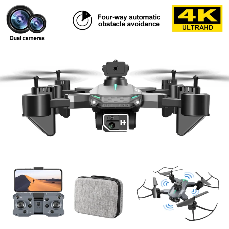 

2023 New KY605 Pro Mini Drone 4K HD Camera Four Way Obstacle Avoidance Altitude Hold Mode Foldable RC Quadcopter Toys Gifts Boys