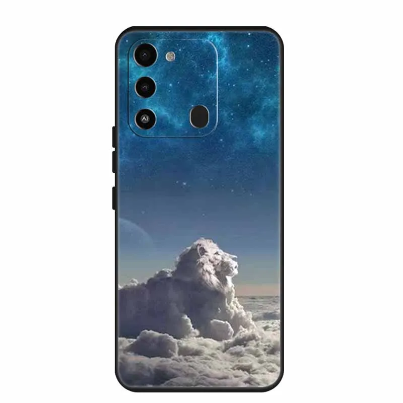 Мягкие силиконовые противоударные Чехлы для телефона из ТПУ Tecno Spark Go 2022 чехол KG5k