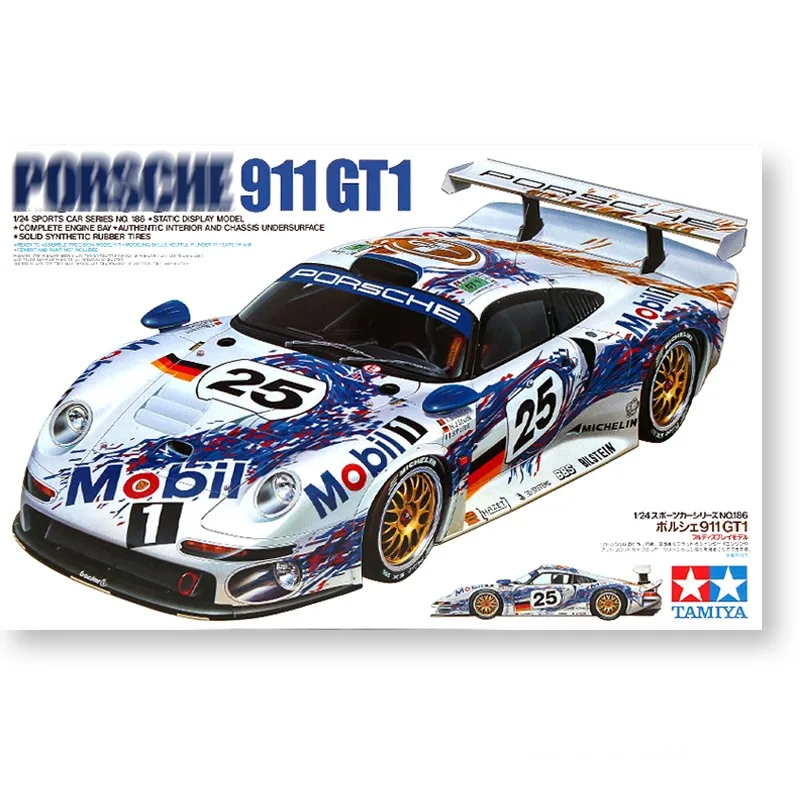 

Tamiya 24186 1/24 Porsche 911 GT1 '96 24 Hours Le Mans Brand CAR MODEL KIT