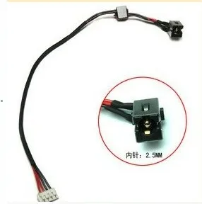 

DC Power Jack with cable For Lenovo G470 G470AP G475 G570 G570 G575 Y471 Y470 laptop DC-IN Flex Cable