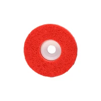 2 pcs polishing pad 4inch red nylon fiber polishing wheel flap discs abrasive disc for metal polishing angle grinder accessories