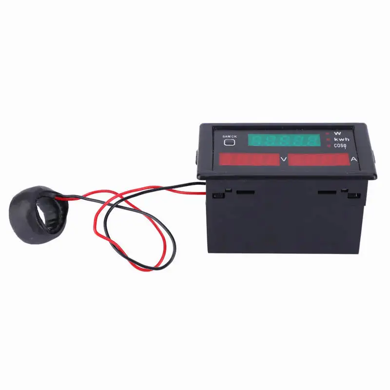 

5 In 1 Digital Power Meter LCD Display Voltmeter Ammeter Multi-Function Current Power Energy Detector DL69-2047