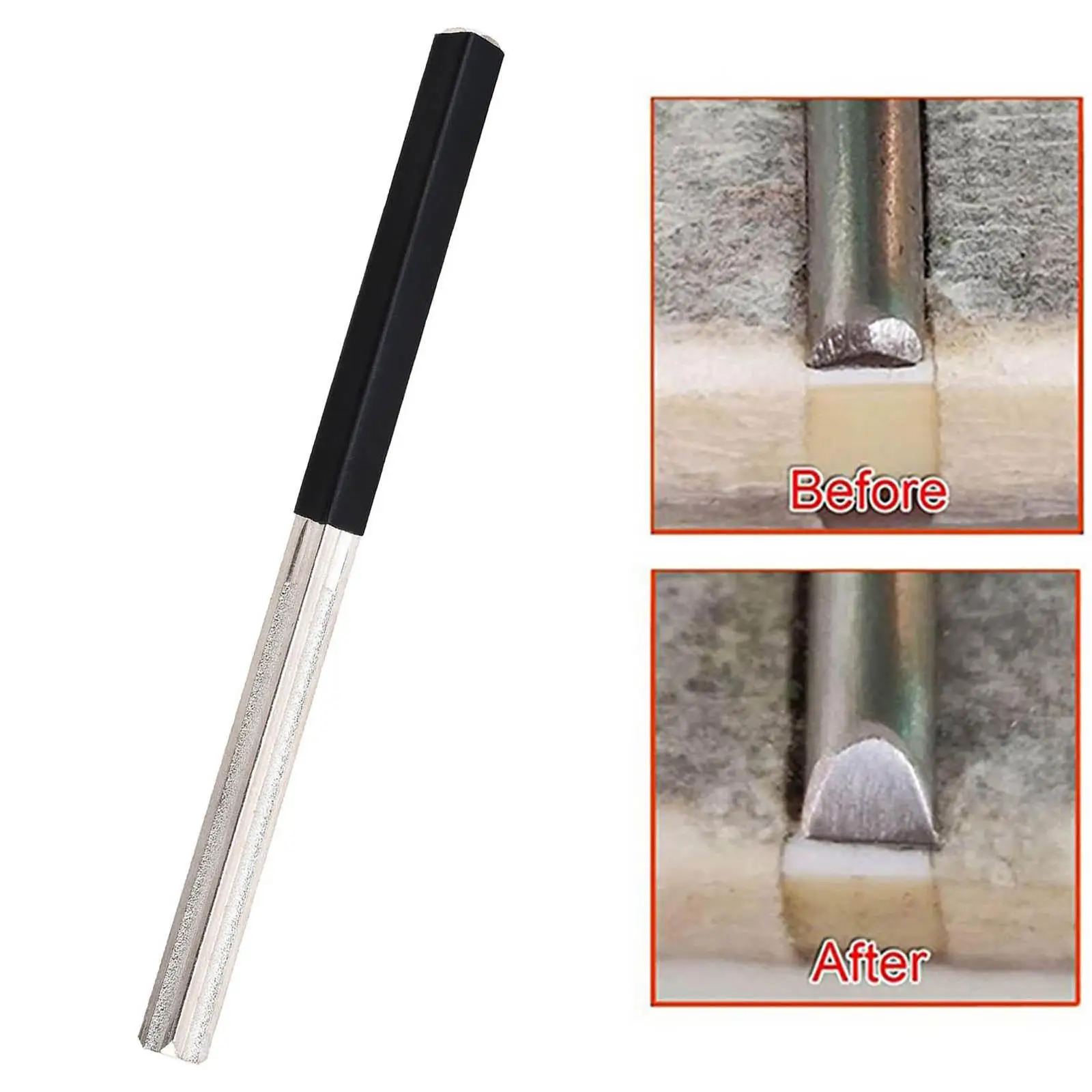 

Guitar Fret Crowning File Luthier Tools Narrow/Medium/Wide 3 Edges for Ukulele Banjo