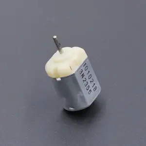 Микро двигатель постоянного тока JOHNSON 130 3N2338 6В  12В, задний выходной вал, обратная ось, мини-щеточный двигатель с карбоновой щеткой для зеркала заднего вида автомобиля