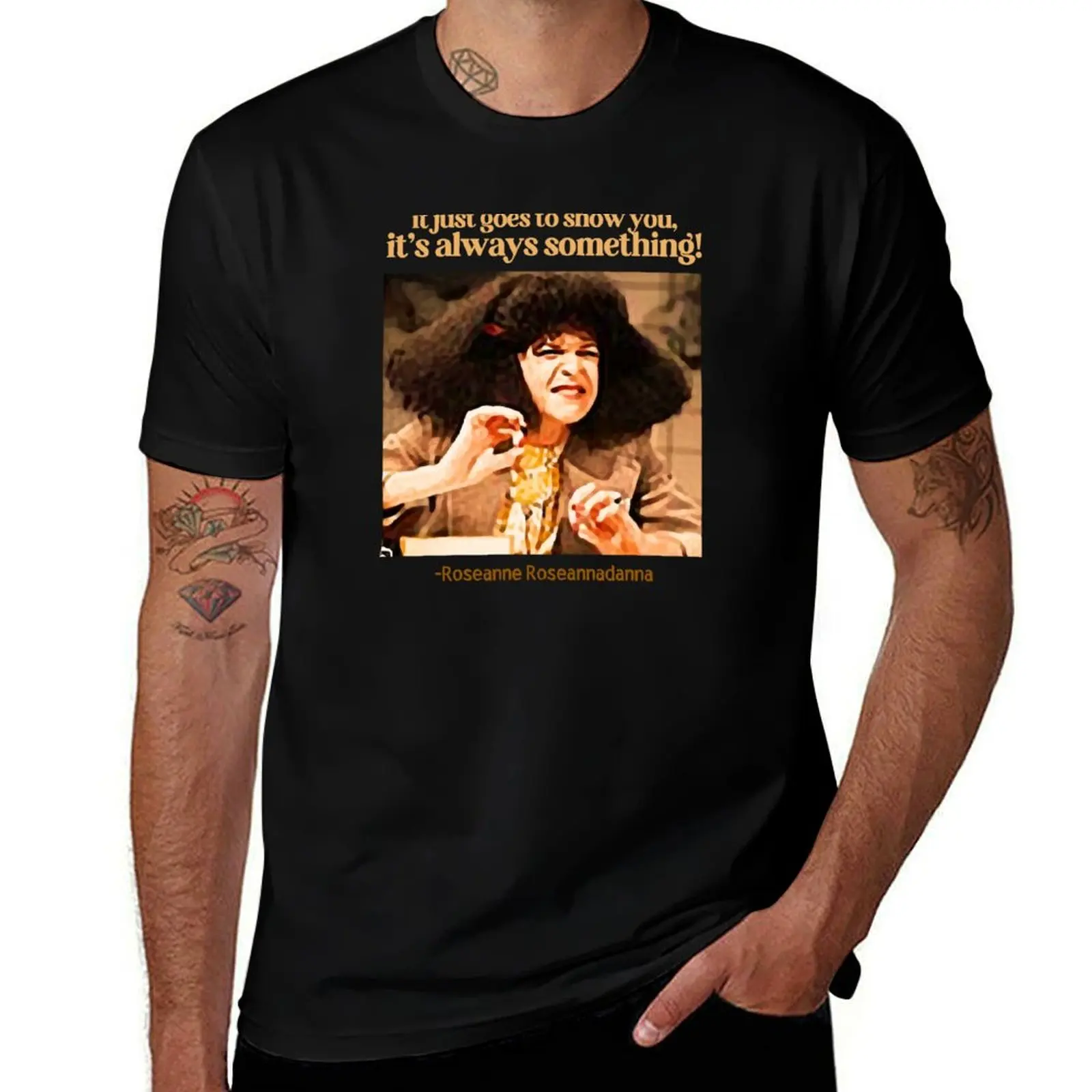 Футболка с надписью Это всегда something рубашки оверсайз футболки рисунком мужская