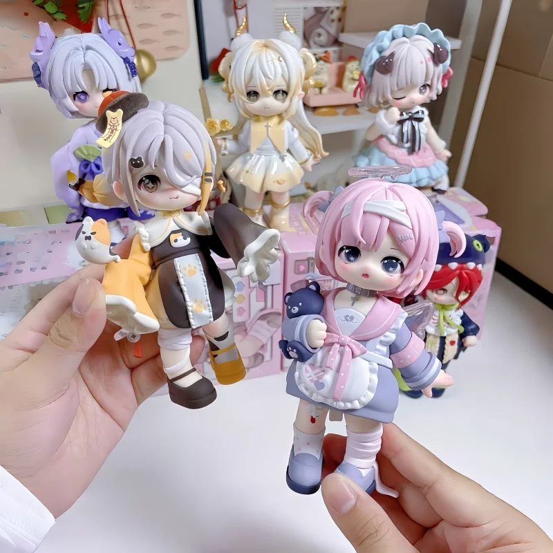 Фото Горячая новинка в наличии: Miya Cute Blind Box — загадочная фигурка Heart Awakening, коллекционная кукла из ПВХ, украшение для стола, подарок на день рождения для коллекционеров. №1